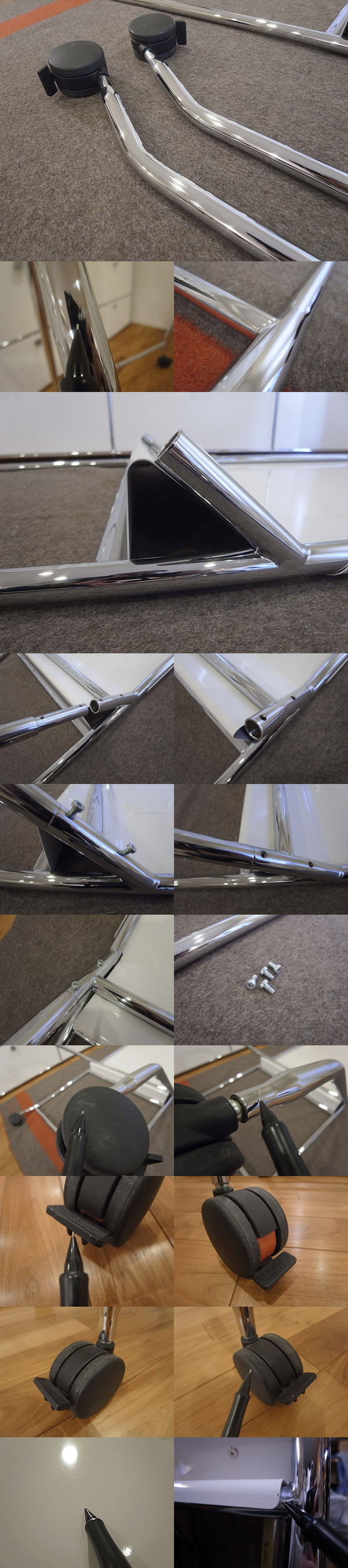 レア●Vitra●ヴィトラ社製●ホワイトボード●Ad Hoc●フリップチャート●mobile elements●オフィス●アントニオチッテリオ