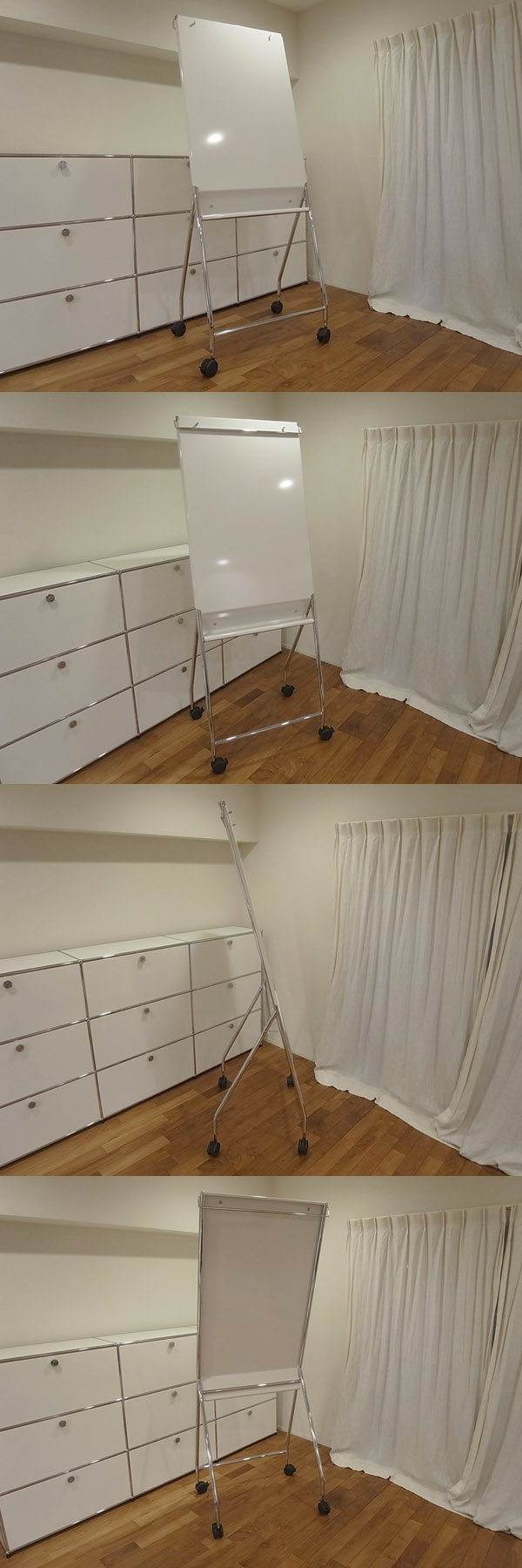 レア●Vitra●ヴィトラ社製●ホワイトボード●Ad Hoc●フリップチャート●mobile elements●オフィス●アントニオチッテリオ